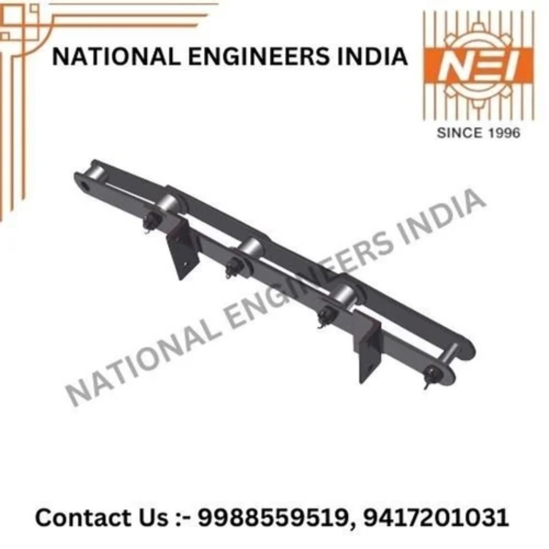 Mild Steel Double Sprocket Tapered Roller Angle Type Chain