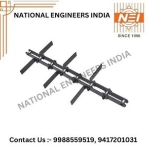 Mild Steel Double Sprocket Tapered Roller Angle Type Chain